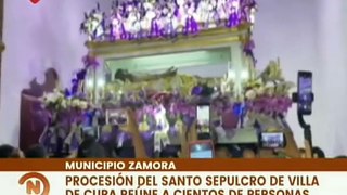 Aragua | Procesión del Santo Sepulcro de Villa de Cura, la segunda más grande del mundo