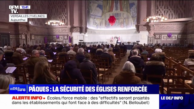 Pâques: la sécurité des églises renforcée