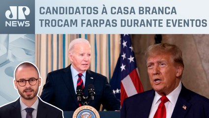 Biden e Trump têm agenda de campanha em Nova York nesta quinta (28); Fabrizio Neitzke comenta