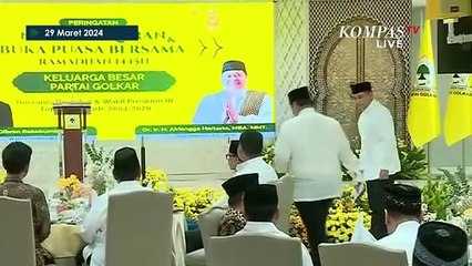 [FULL] Pernyataan Airlangga Dalam Acara Buka Bersama, Dibuka dengan Sambutan Ditutup dengan Pantun