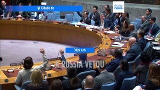 Rússia veta resolução do Conselho de Segurança da ONU sobre a Coreia do Norte