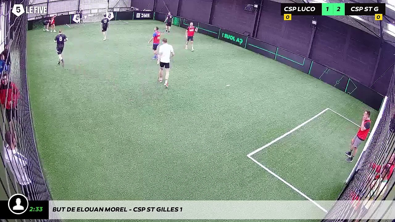 But de Elouan MOREL - CSP ST GILLES 1