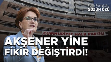 AKŞENER YİNE 180 DERECE FİKİR DEĞİŞTİRDİ! ÖZDAĞ “ADAYIM!” DEDİ