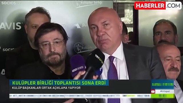Kulüpler Birliği Başkanı Ali Koç görevine devam edecek