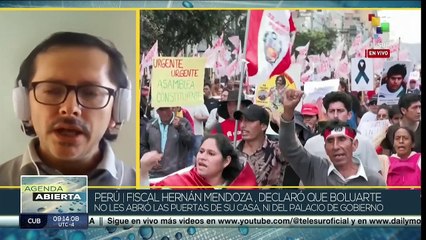 Boluarte pide reprogramación de la citación en la fiscalía peruana