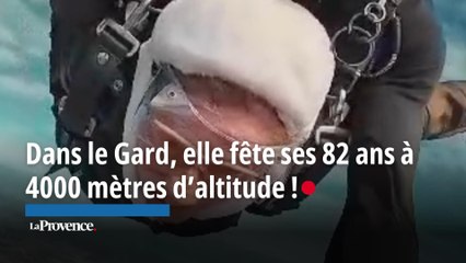 Dans le Gard, elle fête ses 82 ans à 4000 mètres d’altitude !