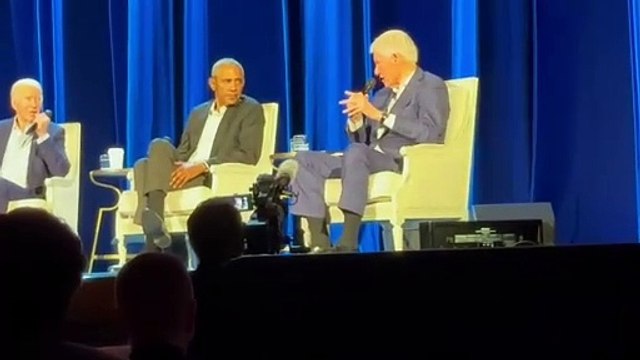 US Presidential Elections: Democratic party decorated musical evening