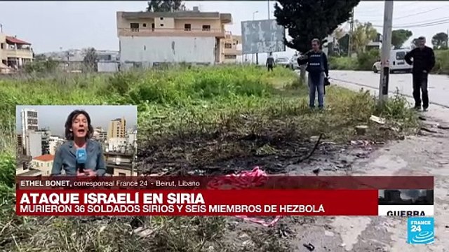 Informe desde Beirut: milicianos de Hezbolá murieron en bombardeo israelí