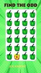 Can you spot the odd emoji! Part 267 Test your eye sharpness now! #spotthedifference #findemoji