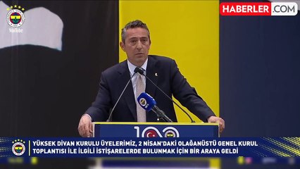 Ali Koç'tan çarpıcı açıklamalar: TFF ceza verirse Türk futbolu sıkıntıya girer