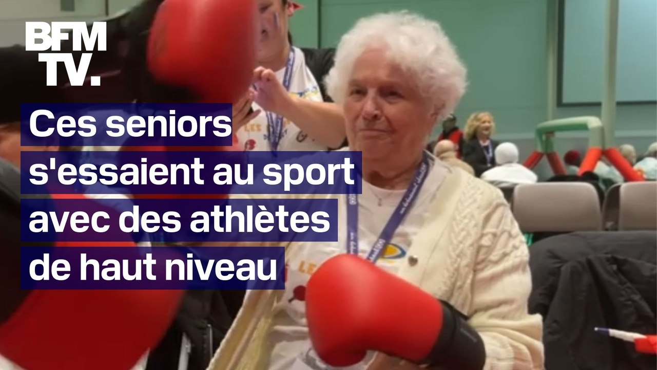 Boxe, rugby... Ces seniors s'essaient au sport avec des athlètes de haut niveau