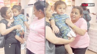 Bharti singh ने Birthday से पहले बेटे को कराई Shopping, Gift Shop में Gola ने मचाया बवाल,Viral Video
