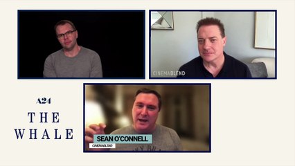 'The Whale' Interviews With Casts Brendan Fraser and Sadie Sink