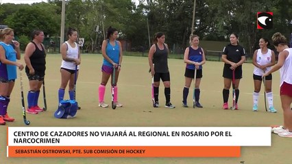 Centro de cazadores no viajará al Regional en Rosario por el narcocrimen