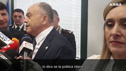 Gratteri: "Test? Anche per chi ha responsabilita' di governo"