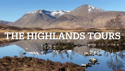 Black Mount  the Highlands tours of Scotland