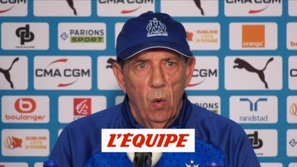 Jean-Louis Gasset : « Il faut pratiquement faire le match parfait » - Foot - L1 - OM