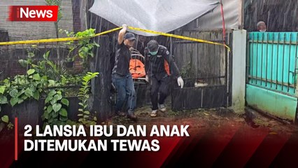 Punya Riwayat Penyakit, 2 Lansia Ibu dan Anak Ditemukan Tewas