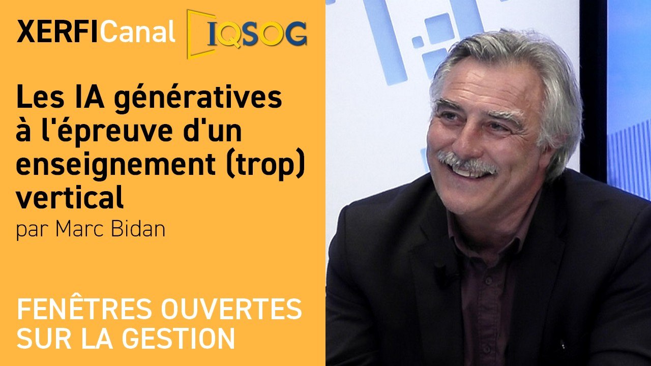 Les IA génératives à l'épreuve d'un enseignement (trop) vertical [Marc Bidan]