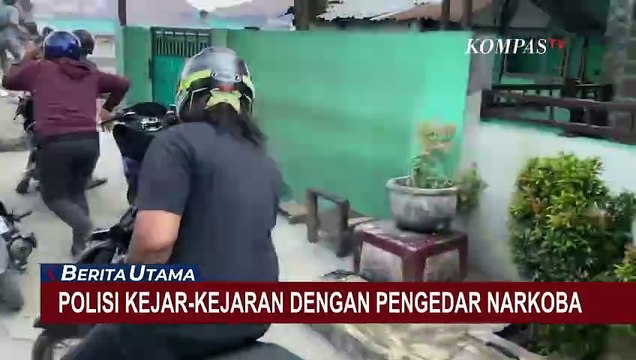 Polisi Kejar-Kejaran dengan Pengedar Narkoba, 3 Pelaku Berhasil Diamankan!