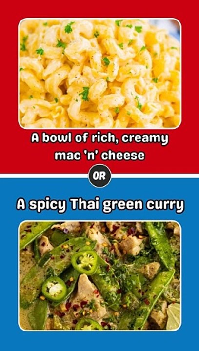 Would You Rather Eat This Or That | Food Edition