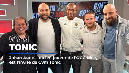 Johan Audel invité du nouveau numéro de Gym Tonic