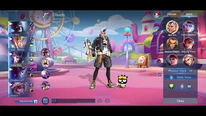 Testing out Badtz-Maru's friend | Mobile Legends: Bang Bang