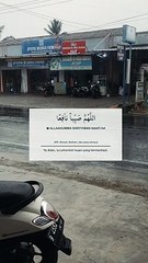 Doa ketika hujan turun