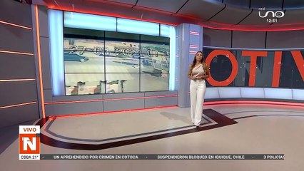 Imágenes de la cisterna en el momento en que atropello a ocupantes de la moto