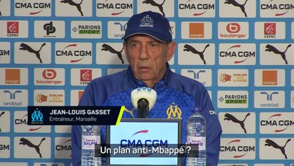 Gasset : "Pas de plan pour un joueur comme Mbappé"