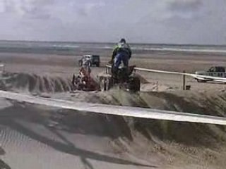 Le touquet 2008 || Course de quad || Hummer sur la plage