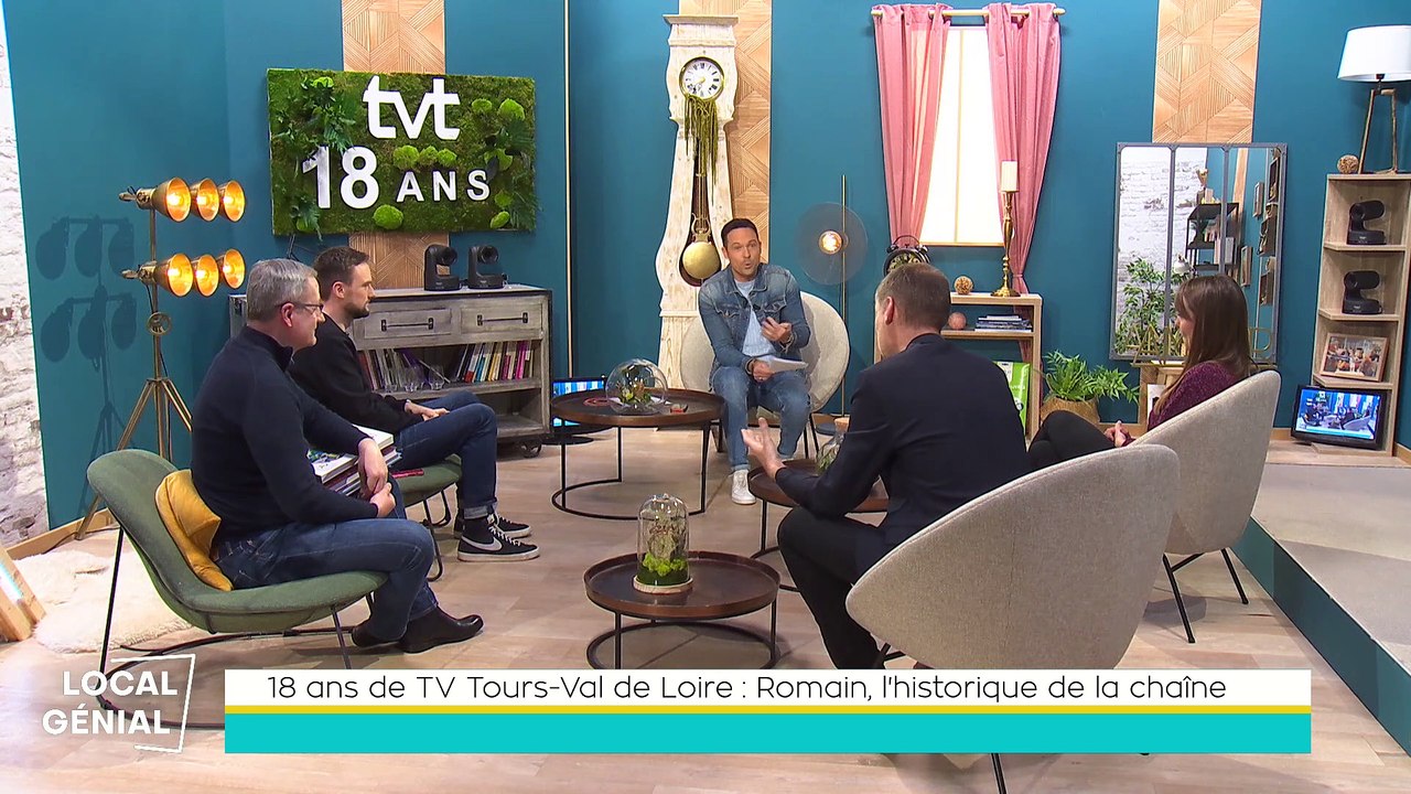 Local Génial - 29/03/2024 - 18 ans de Tv Tours avec Romain et Mélodie