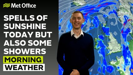 Met Office Morning Weather Forecast 29/03/24 – Further rain with little bit of sun