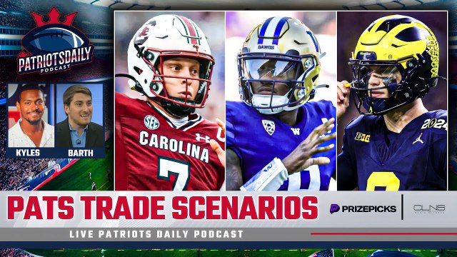 LIVE Patriots Daily: Diving into Patriots Trade Scenarios w/ Alex Barth