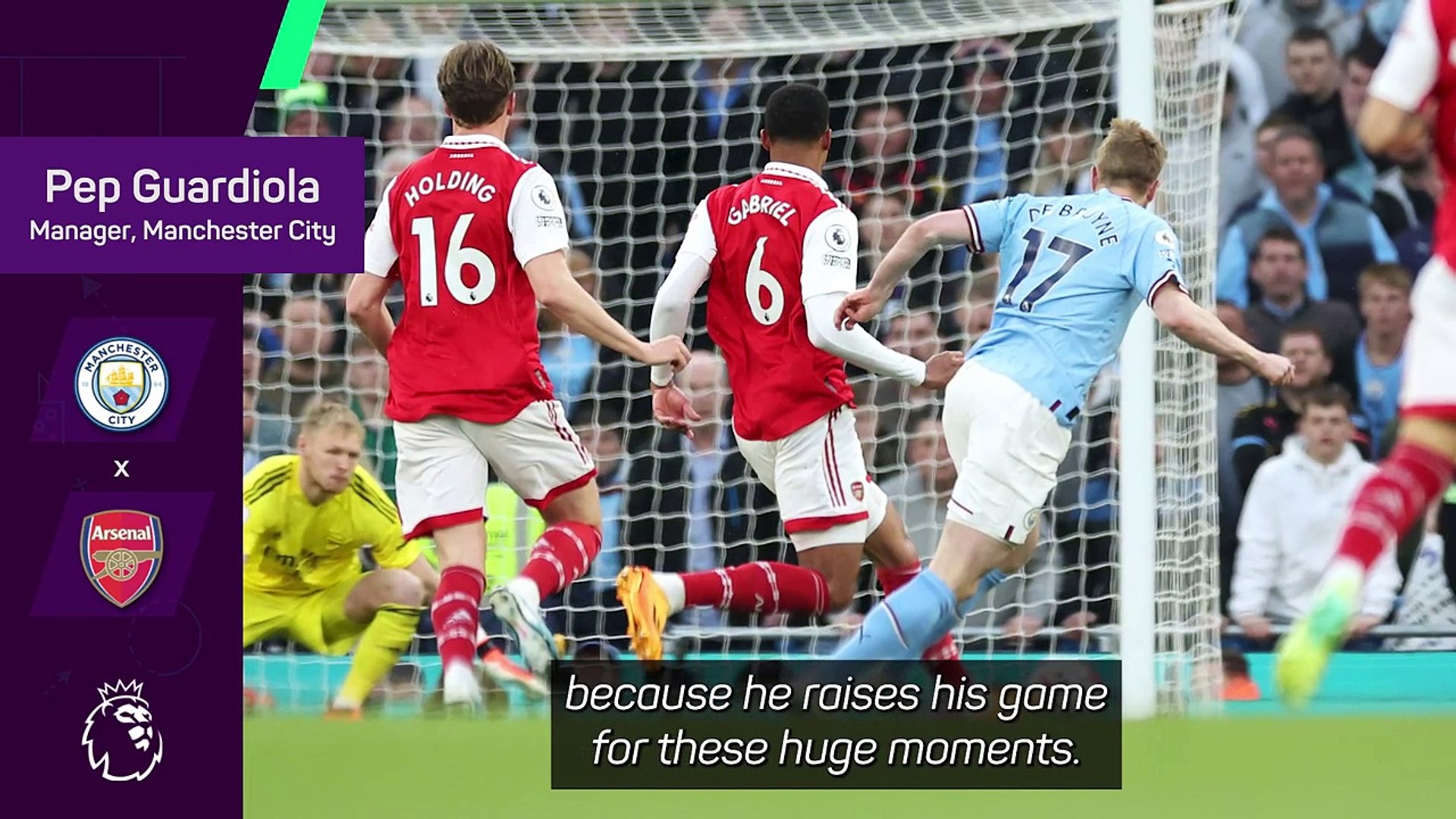 Pep lauds importance of 'big game Kev'