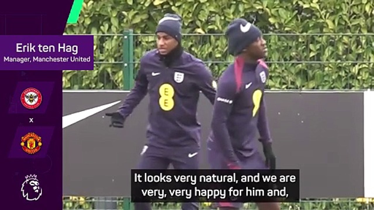 Ten Hag 'not surprised' by Mainoo performances for England