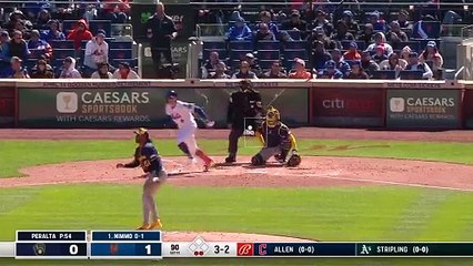 ¡Comenzó el show a la defensiva de Jackson Chourio!