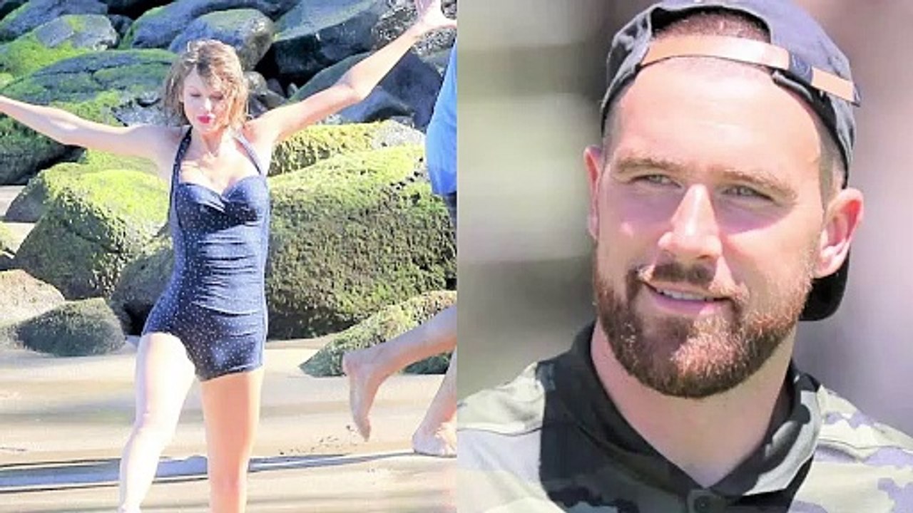 Travis Kelce Caught Running Behind Taylor Swift During Vacation