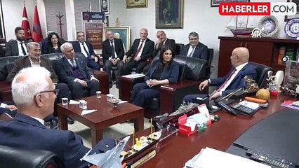 Turgut Altınok, Türkiye Emekliler Derneği'ni ziyaret etti