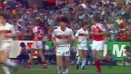 Denmark v Belgium European Championships Group One 19-06-1984