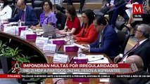 INE impondrá multas por irregularidades; 21 mdp a partidos y 342 mil pesos a aspirantes