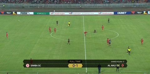 الأهلي يتخطّى سيمبا ويضع قدماً في نصف نهائي دوري أبطال إفريقيا