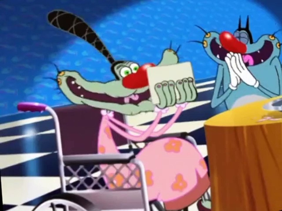 Oggy and the Cockroaches E041 Granny's Day