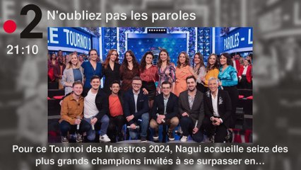 Programme TV soirée du Samedi 30 mars 2024