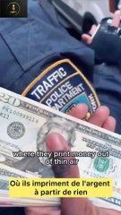 comme ici aux USA avec cet humain courageux qui va exposer la diabolique et esclavagiste Réserve Fédérale aux normies.