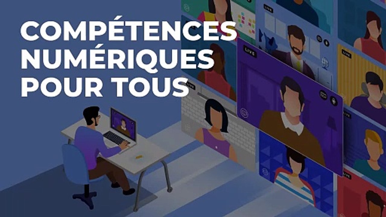 France Université Numérique : Teaser Compétences numériques