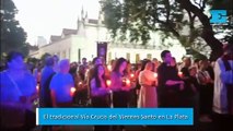 El tradicional Vía Crucis del Viernes Santo en las calles de La Plata