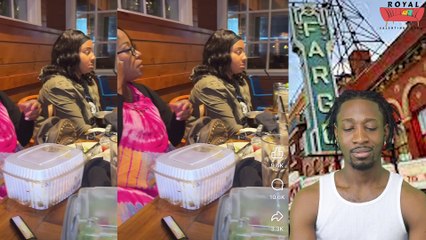 She Order $200 Worth Of Food And Expected Her friends To Pay For Her.