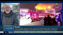 Rusia denuncia censura sobre el ataque terrorista en Moscú