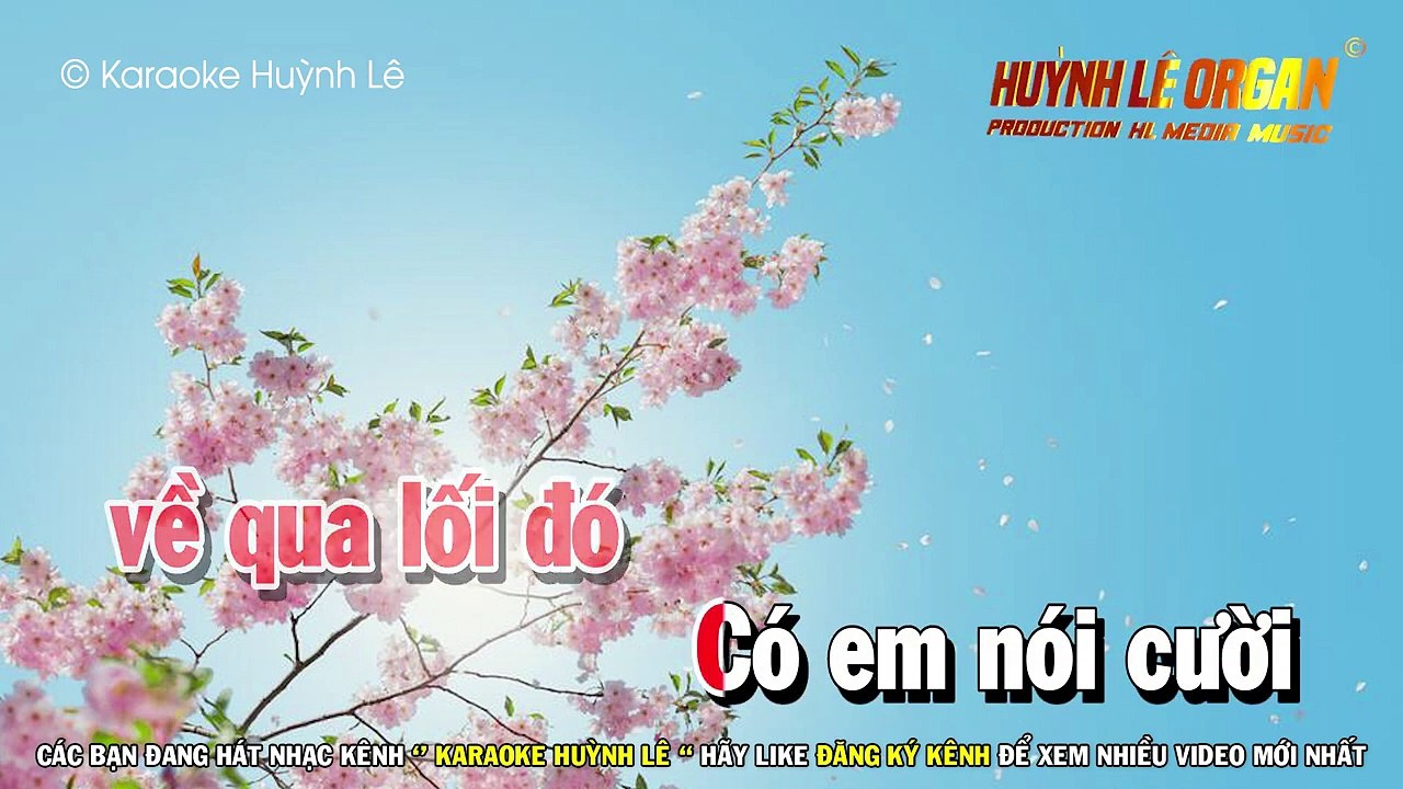 Hai Đứa Mình Yêu Nhau Karaoke Nhạc Sống Tone Nữ ( BM Xi Thứ ) Karaok Việt Nam